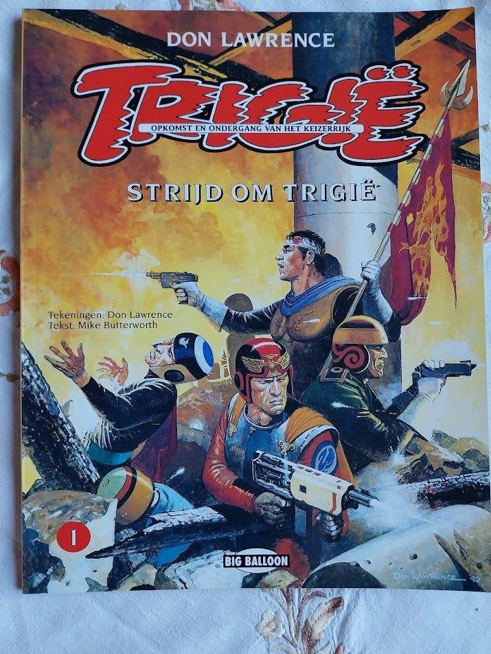 Strips van " Trigië ", Boeken, Stripverhalen, Meerdere stripboeken, Ophalen of Verzenden, Gelezen