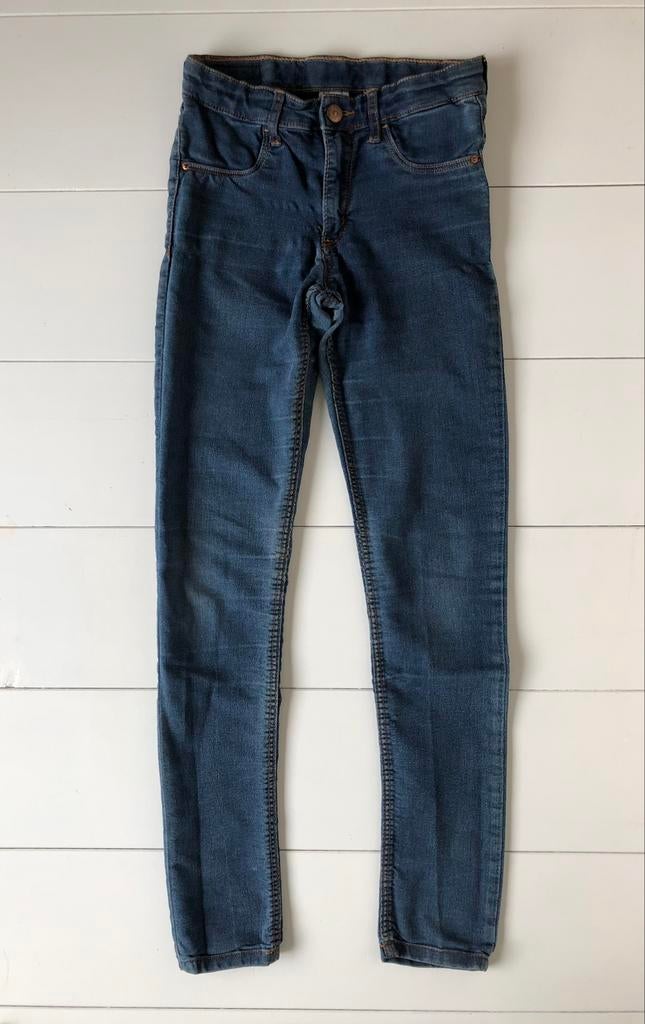 pantalon en jean H&M 11-12 j 146 152, Pantalon, Enlèvement ou Envoi, H&M, Utilisé