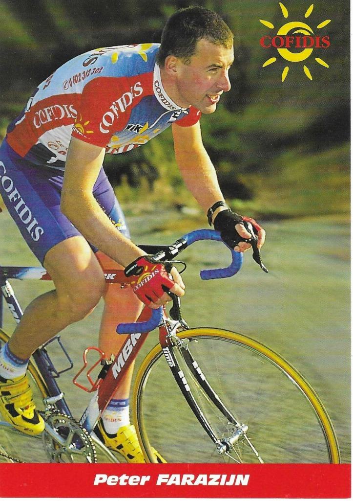 wielrenner Peter Farazijn Cofidis 2, Envoi