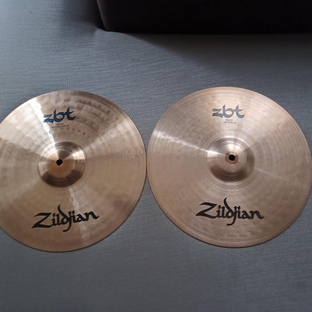 Kit hihat Zildjian zbt 14 pouces pour votre batterie à zgst, Enlèvement ou Envoi, Comme neuf