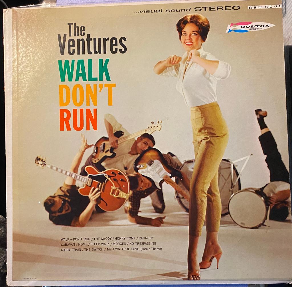 The Ventures Walk loopt niet, Ophalen of Verzenden, Gebruikt, 12 inch, Poprock