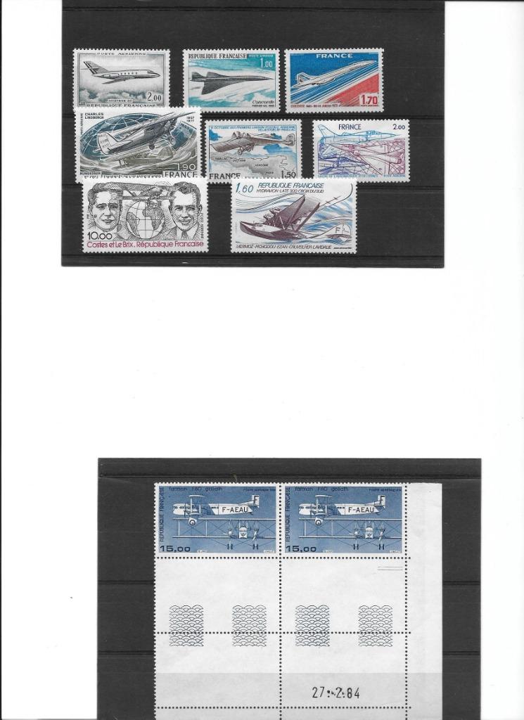 Timbres de FRANCE - Poste " Aérienne ", Neuf, Enlèvement ou Envoi, Non oblitéré, Timbre-poste