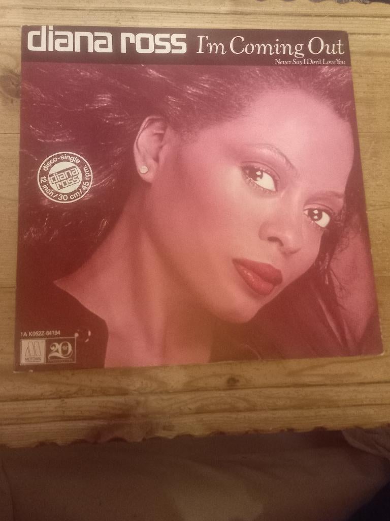 4 Lp's (12) van Diana Ross, Enlèvement ou Envoi, Utilisé, 12 pouces, Soul, Nu Soul ou Neo Soul