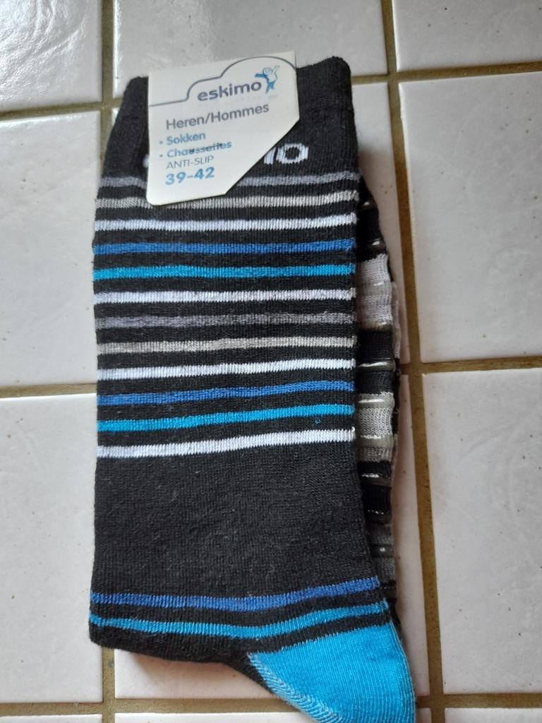 Kousen, heren / jongens, NIEUW, anti-slip, ESKIMO,maat 39-42, Blauw, Ophalen of Verzenden, Maat 39 t/m 42, Nieuw