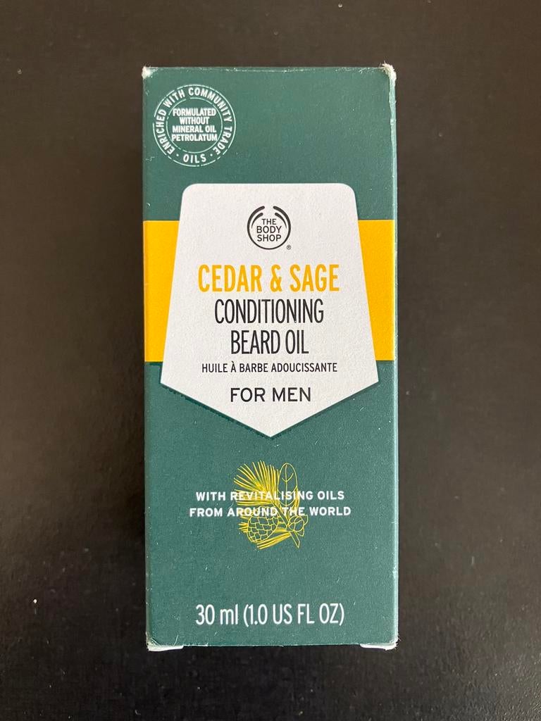 The Body Shop Conditioning Beard Oil, Ophalen of Verzenden, Nieuw, Gehele gezicht, Verzorging