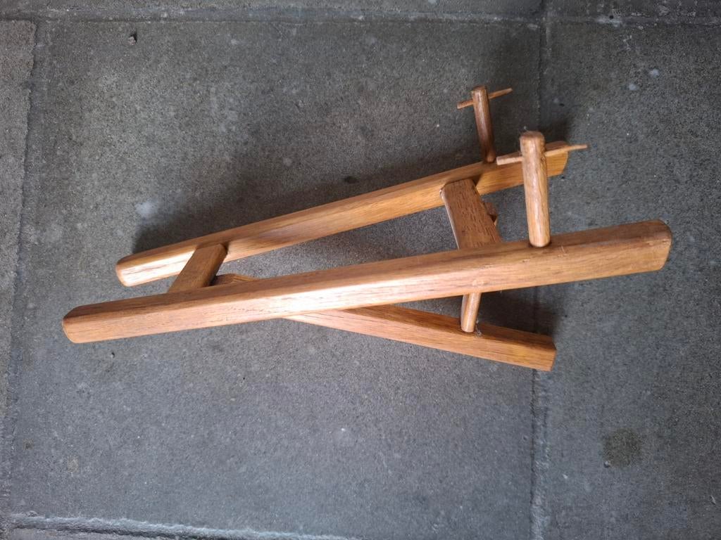 Ezel in hout, Antiek en Kunst, Ophalen of Verzenden