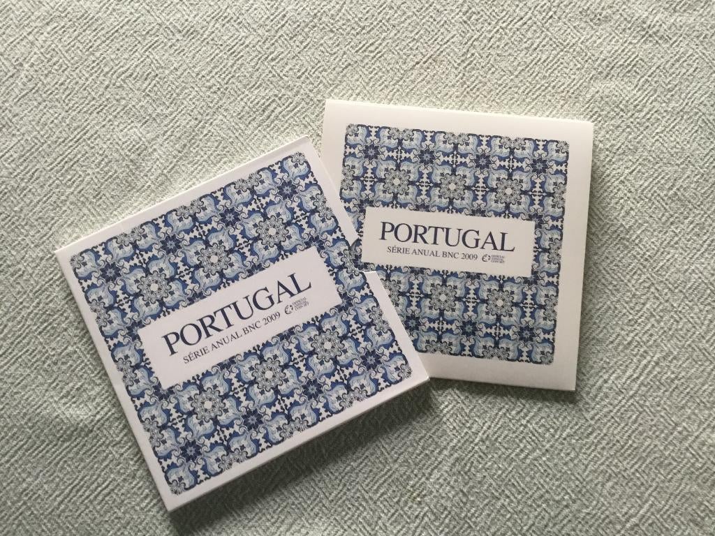 SET DE PIÈCES EN EUROS PORTUGAL 2009, Timbres & Monnaies, Envoi, Portugal, Autres valeurs, Série
