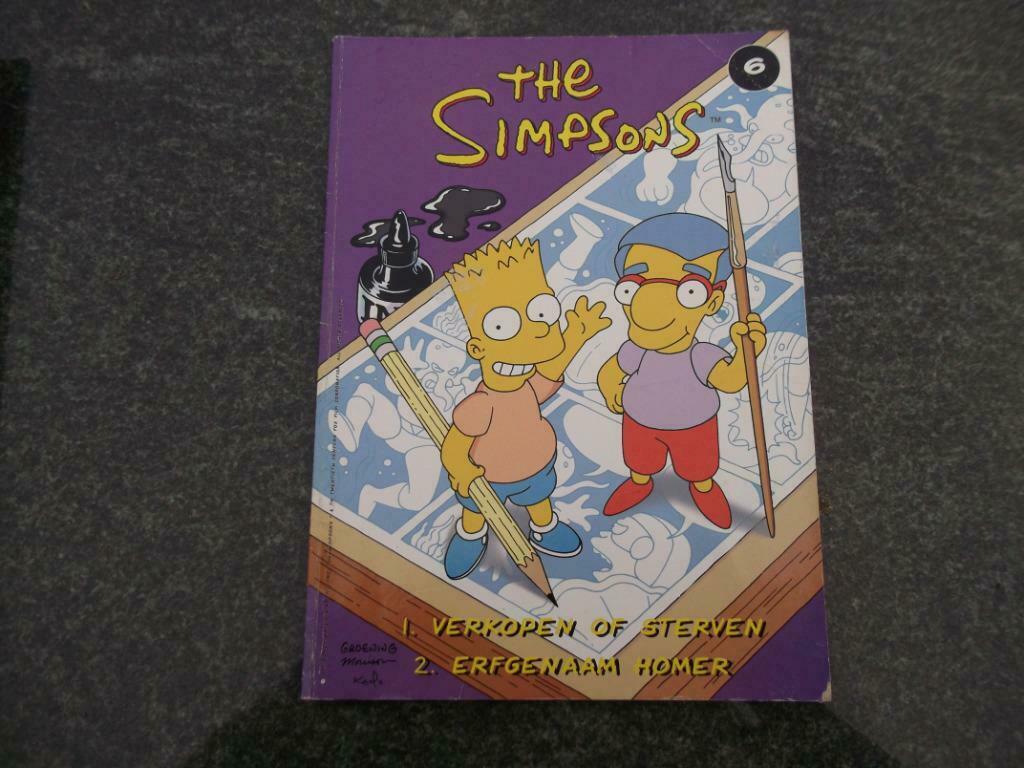Strip THE SIMPSONS nr 6, Livres, BD, Utilisé, Une BD, Enlèvement ou Envoi
