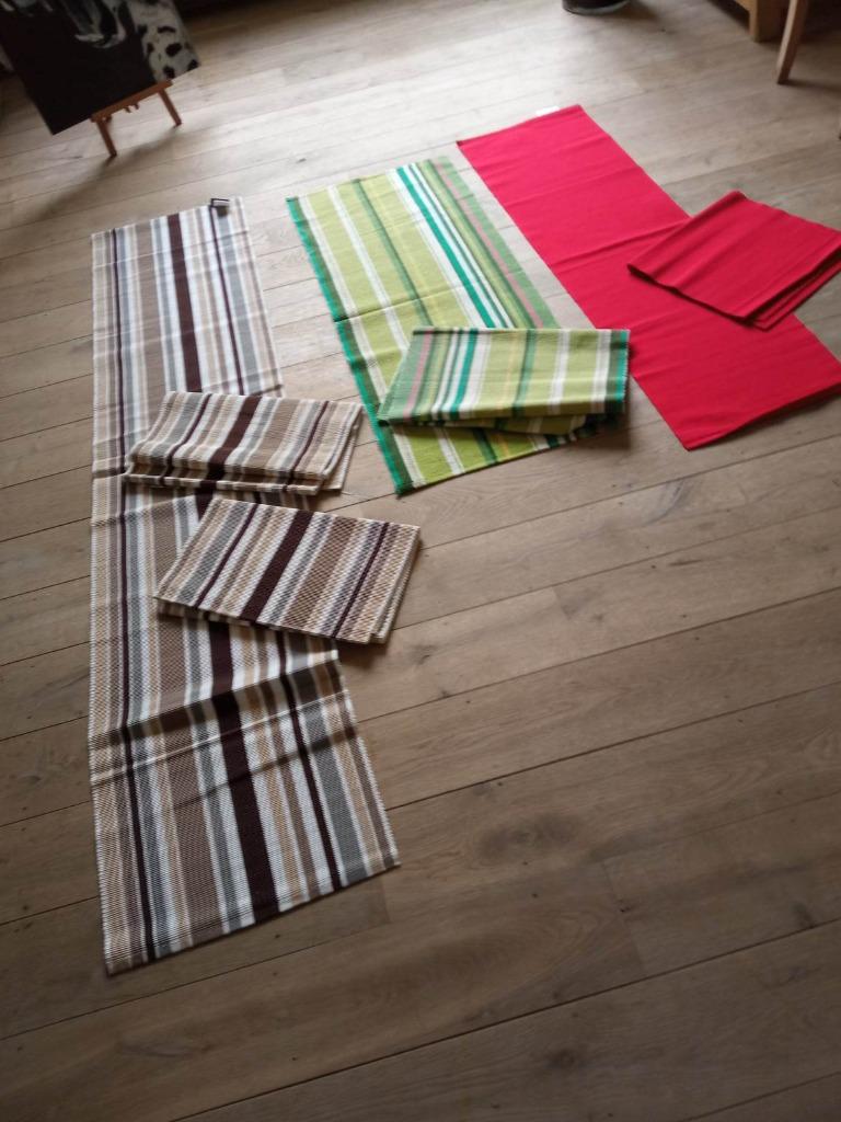 lot de chemins de table, Enlèvement, Utilisé