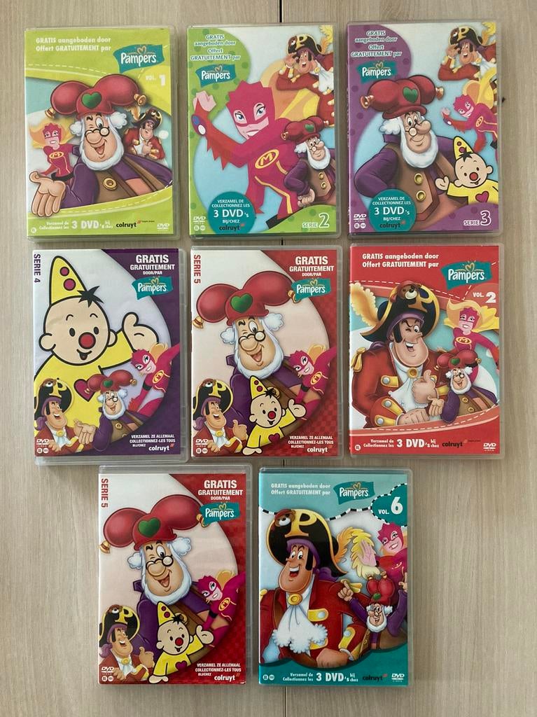 DVD studio 100 Plop - Piet Piraat - Buma - Mega Mindy, Alle leeftijden, Ophalen of Verzenden, Zo goed als nieuw