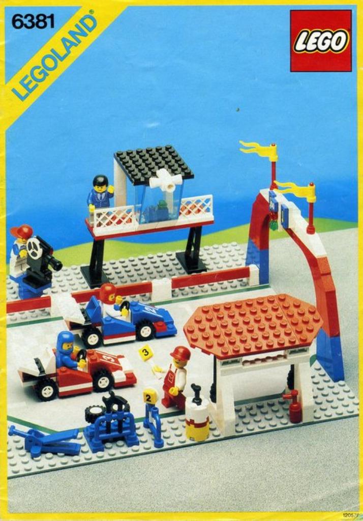 LEGO Classic Town Race 6381 Motor Speedway, Enlèvement ou Envoi, Comme neuf, Ensemble complet, Lego