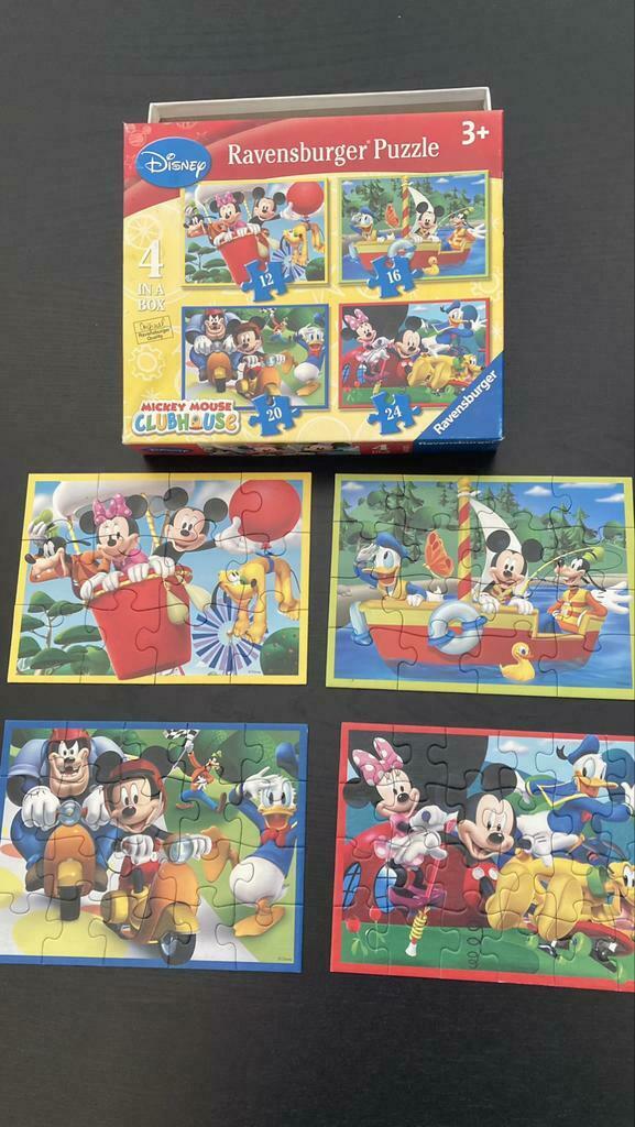 Puzzle Mickey, 10 à 50 pièces, Utilisé, 2 à 4 ans
