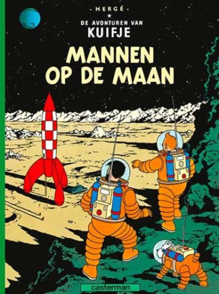 Mannen op de maan, Boeken, Stripverhalen, Eén stripboek, Ophalen of Verzenden, Hergé