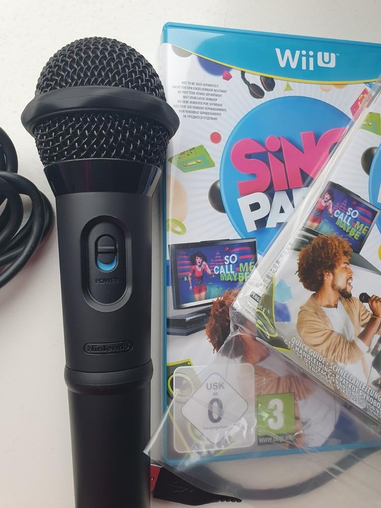 WiiU Sing Party met micro - nieuw, Consoles de jeu & Jeux vidéo, Jeux | Nintendo Wii U, Enlèvement ou Envoi, Neuf, Musique, À partir de 3 ans