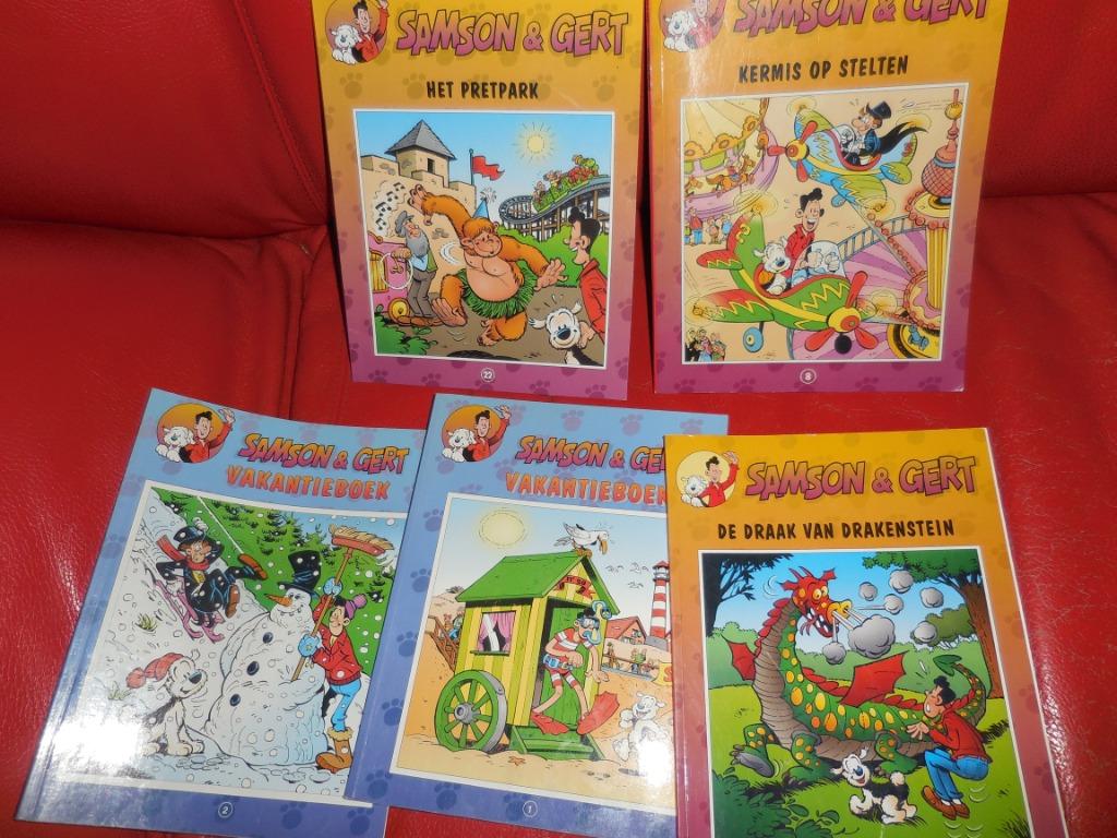 strips samson en gert 1,2 8  -23...  en vakantieboeken, Ophalen of Verzenden, Zo goed als nieuw