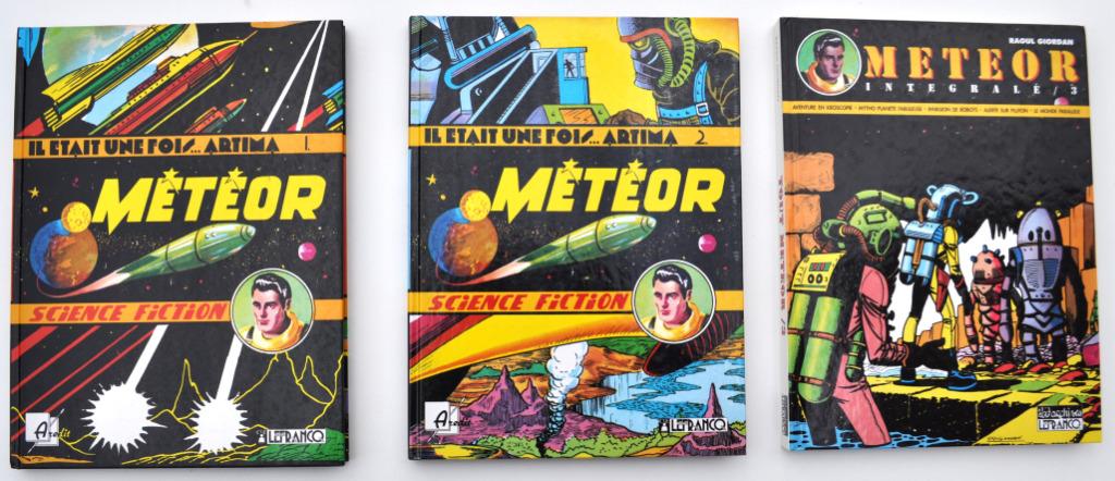 METEOR - INTEGRALE T1-2-3 Raoul Giordan - Ed Aredit Lefrancq, Boeken, Gelezen, Raoul Giordan, Ophalen of Verzenden, Meerdere stripboeken