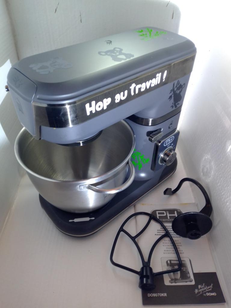 Robot cuisine Domo, Electroménager, 4 litres ou plus, Enlèvement ou Envoi, Utilisé, 3 vitesses ou plus