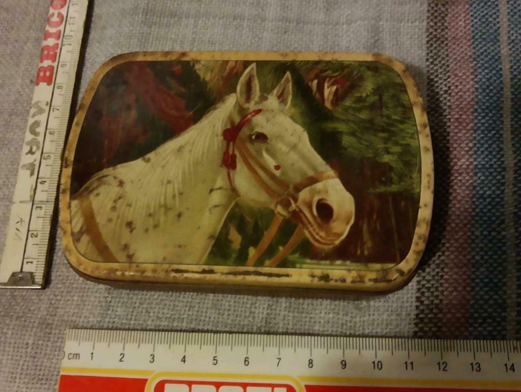 Tabaksdoosje met paard, Ophalen of Verzenden, Zo goed als nieuw