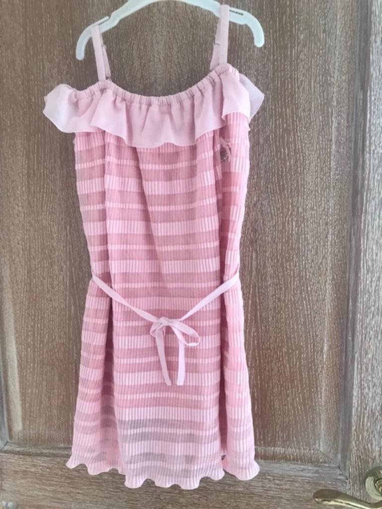Nieuwe roze zomerjurk Le Chic - maat 110 (nr4617), Meisje, Le Chic, Nieuw, Ophalen of Verzenden