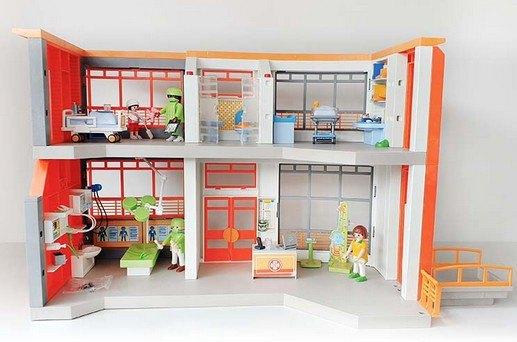 Playmobil ziekenhuis 6657, Ophalen, Gebruikt, Complete set
