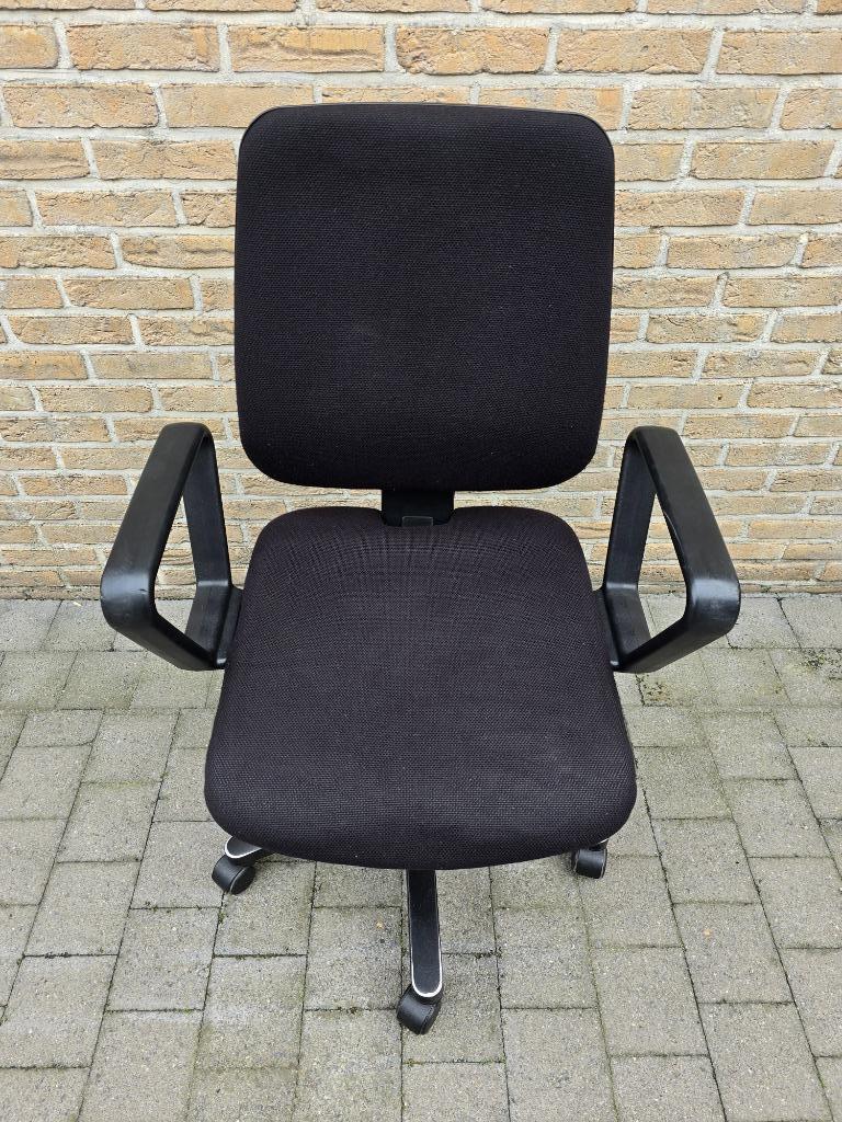Drabert bureaustoel, Enlèvement, Utilisé, Noir, Chaise de bureau