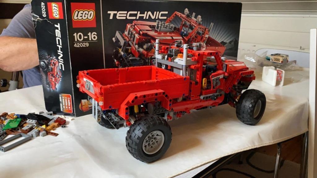 Vrachtwagen van lego technic, Ophalen of Verzenden, Gebruikt, Complete set, Lego