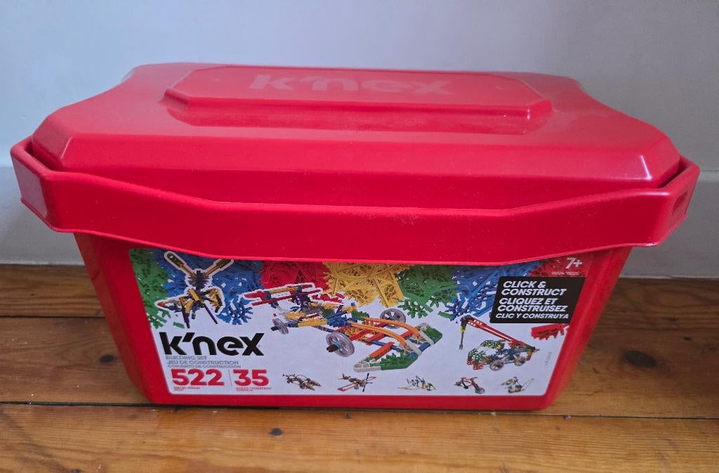 K'NEX 522 stuks., Enlèvement ou Envoi, Comme neuf, K'nex
