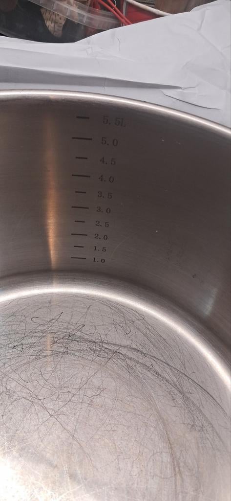 PH Kookpot 5.5L inclusief inductie, Huis en Inrichting, Keuken | Potten en Pannen, Ophalen, Gebruikt