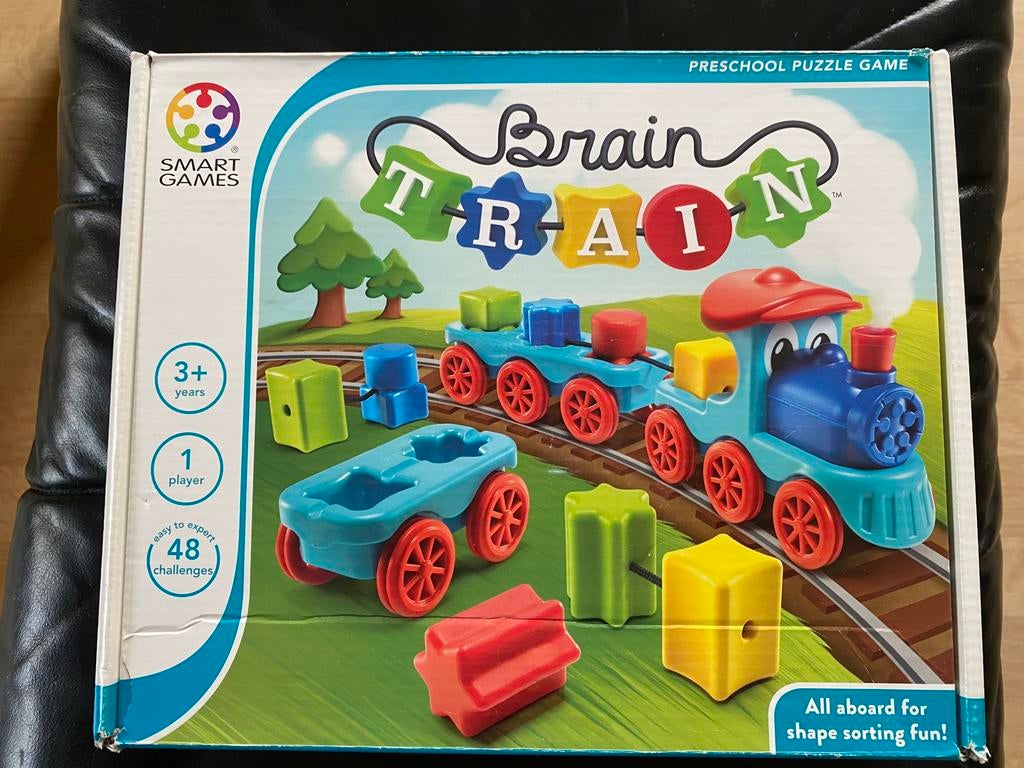 Smartgames - brain train, Hobby en Vrije tijd, Gezelschapsspellen | Overige, Een of twee spelers, Ophalen, Gebruikt