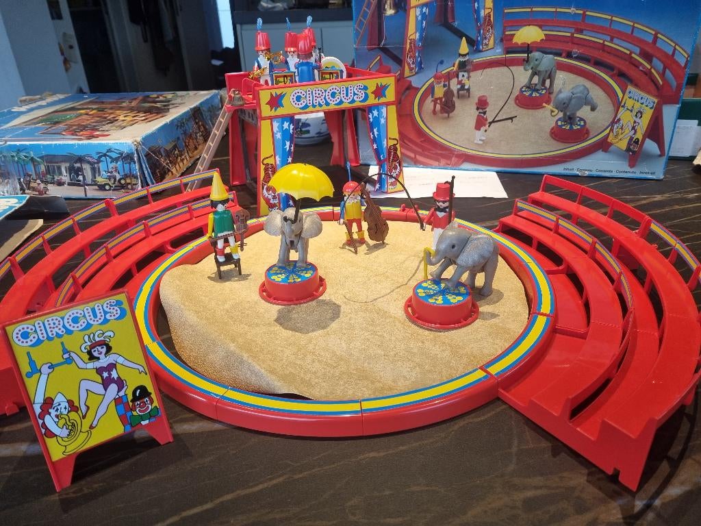 Playmobil circus 3553, Ophalen of Verzenden, Zo goed als nieuw, Complete set