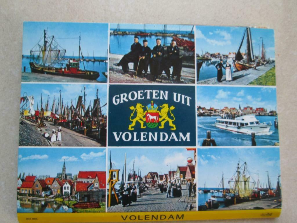 postkaarten Volendam (Nl), Envoi