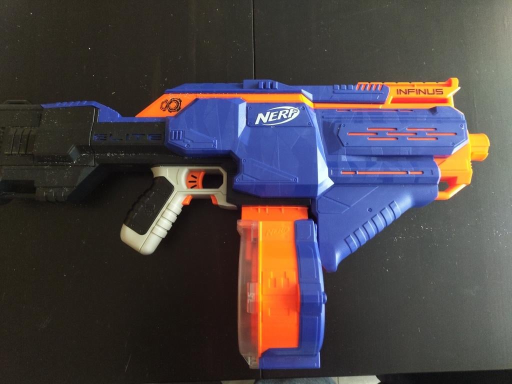 Nerf Elite Infinius, Enlèvement