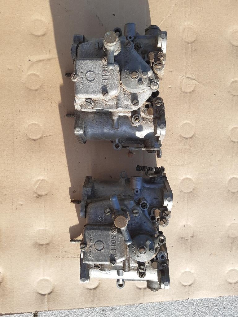 Paar C40 ADDHE carburateurs, Ophalen, Gebruikt, Alfa Romeo
