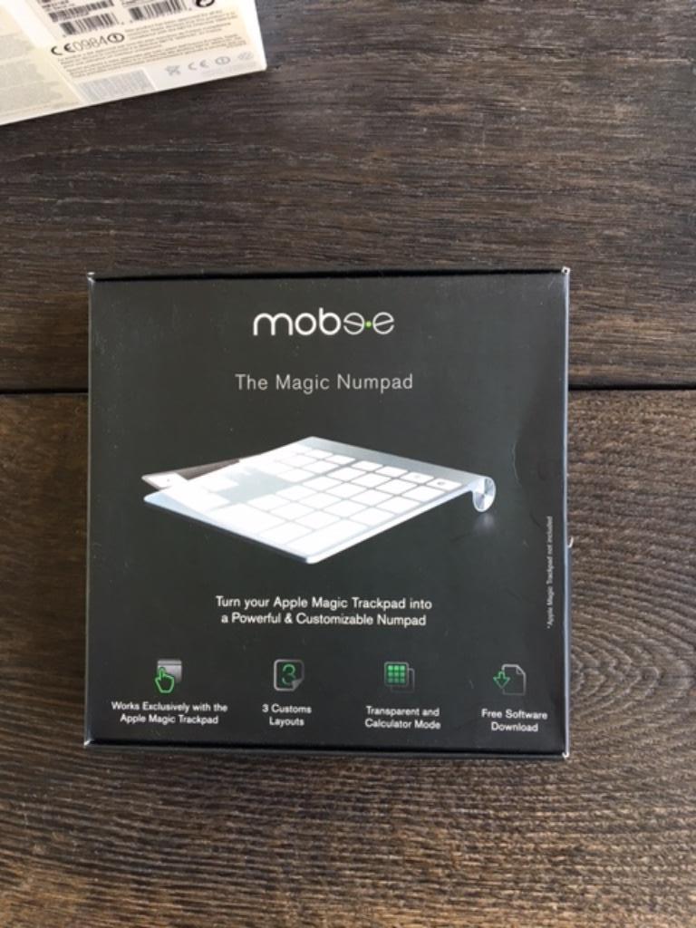 Mobee The Magic Numpad (inutilisé) pour Apple Magic Trackpa, Enlèvement ou Envoi, Neuf, Trackpad, Mobee