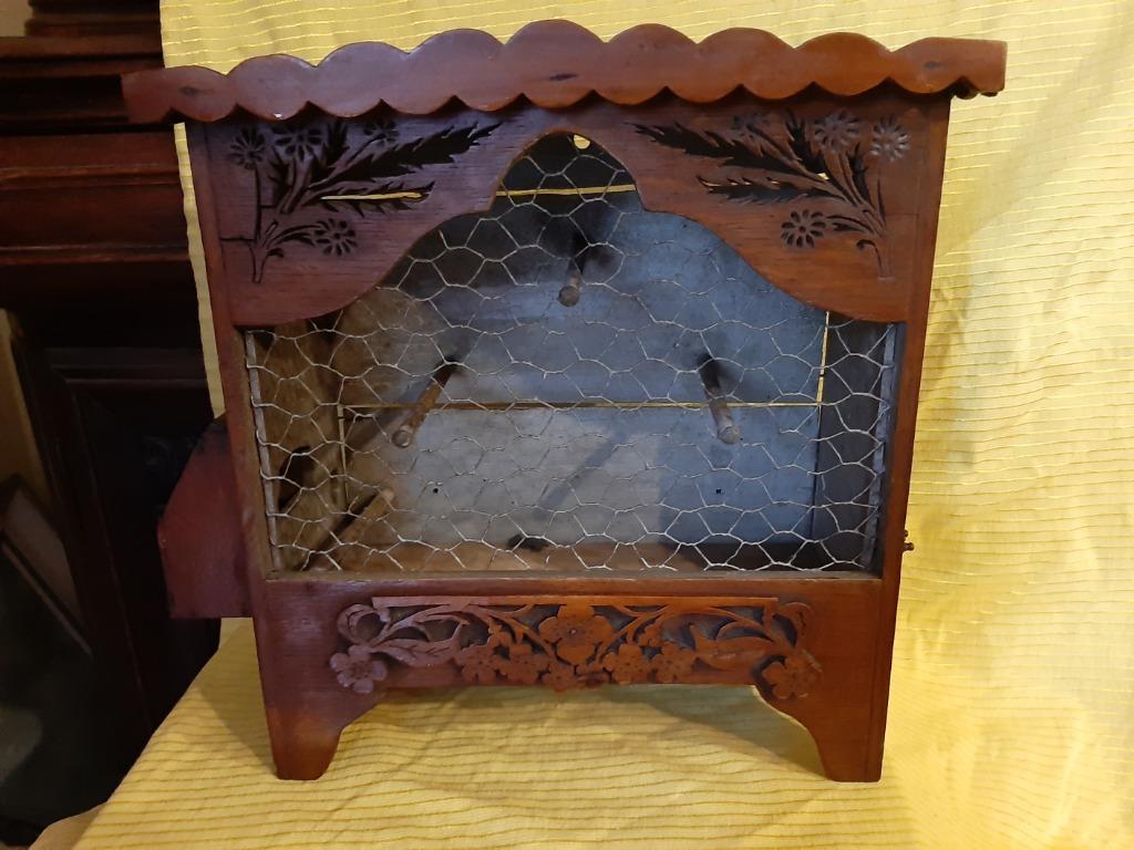 Cage à oiseaux ancienne, Ophalen of Verzenden