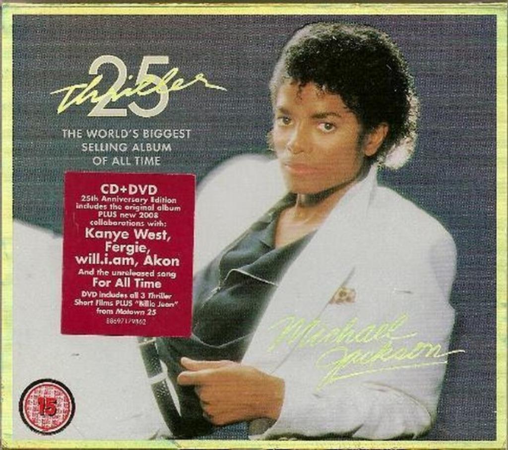 MICHAEL JACKSON THRILLER 25 ANNIVERARY EDITION CD + DVD, CD & DVD, Envoi, Comme neuf