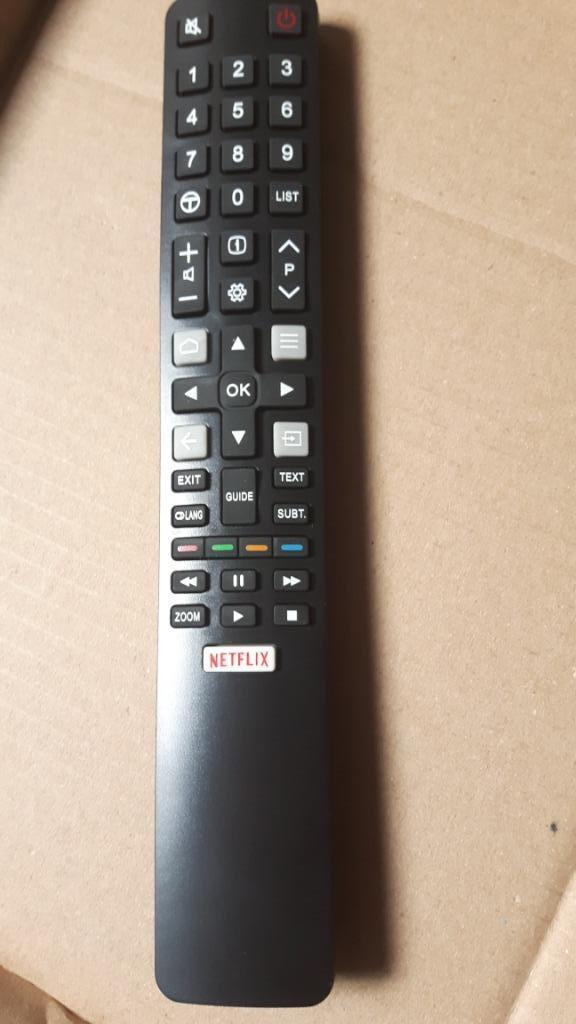 TCL  smart afstandsbediening toets netflix, Audio, Tv en Foto, Afstandsbedieningen, Ophalen of Verzenden, Nieuw, Origineel, Tv