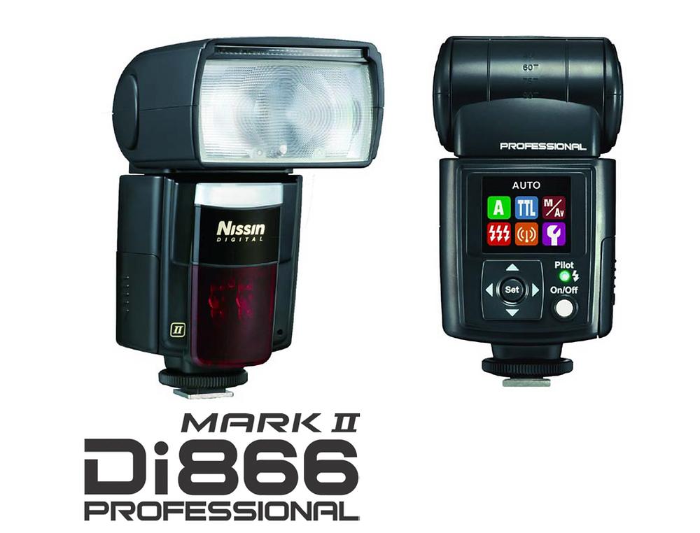 Nissin Di 866 Mark II Professional, Audio, Tv en Foto, Ophalen, Zo goed als nieuw, Overige merken, Kantelbaar