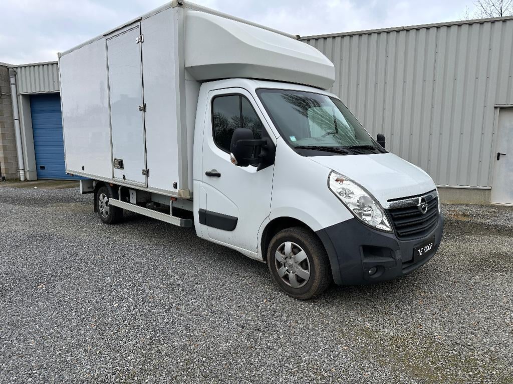 Opel Movano met meubelbak box 120.000km Carpass 11488 ex btw, Voorwielaandrijving, Euro 5, Stof, 4 cilinders