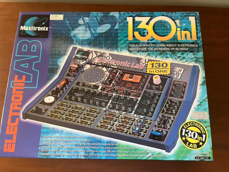 Maxitronix 130in1 Electronic Lab, Ophalen of Verzenden, Zo goed als nieuw