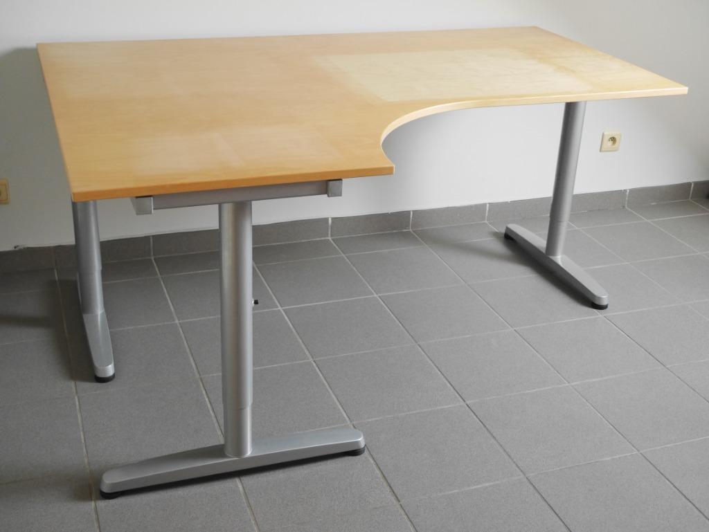 GALANT bureau, Huis en Inrichting, Bureaus, Ophalen, In hoogte verstelbaar, Gebruikt