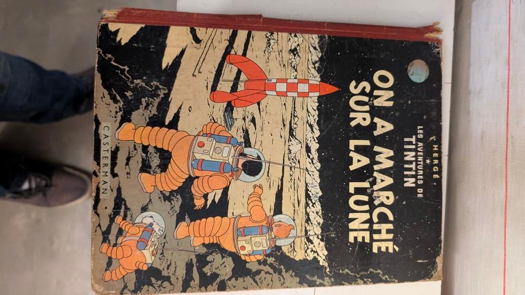 Tintin (on a marché sur la lune), Enlèvement ou Envoi