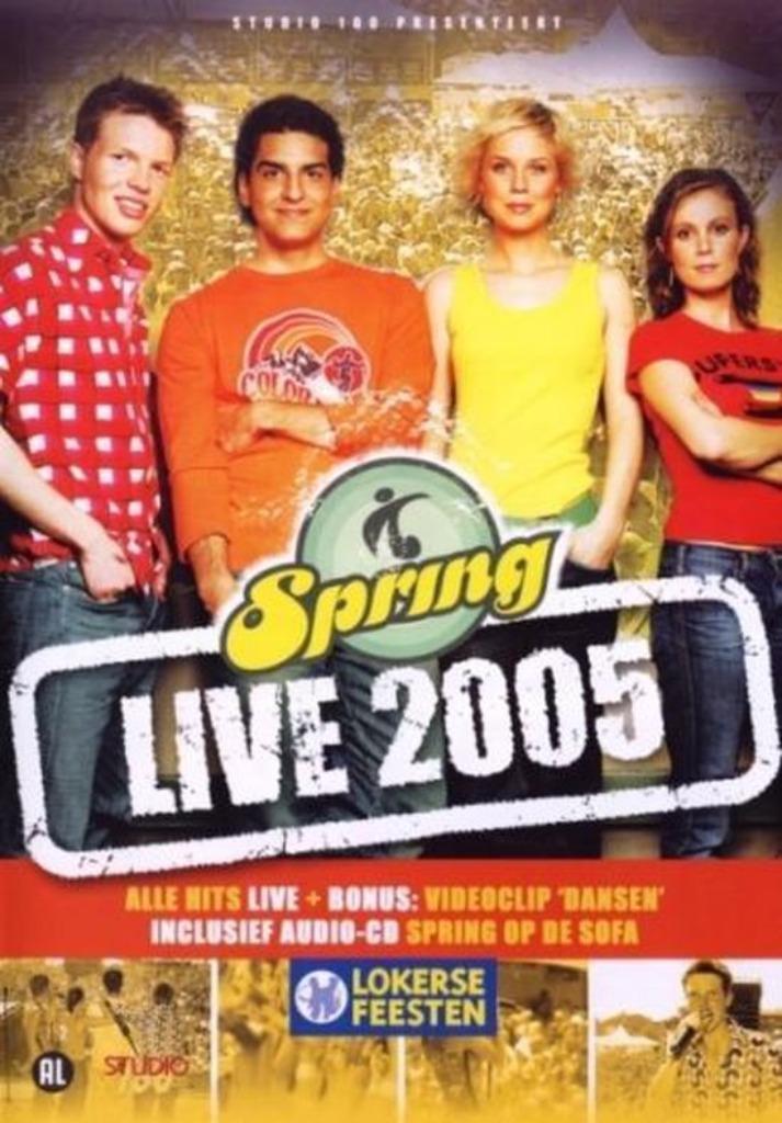 Spring live dvd lokerse  feesten 2005, Alle leeftijden, Ophalen of Verzenden, Zo goed als nieuw, Muziek en Concerten