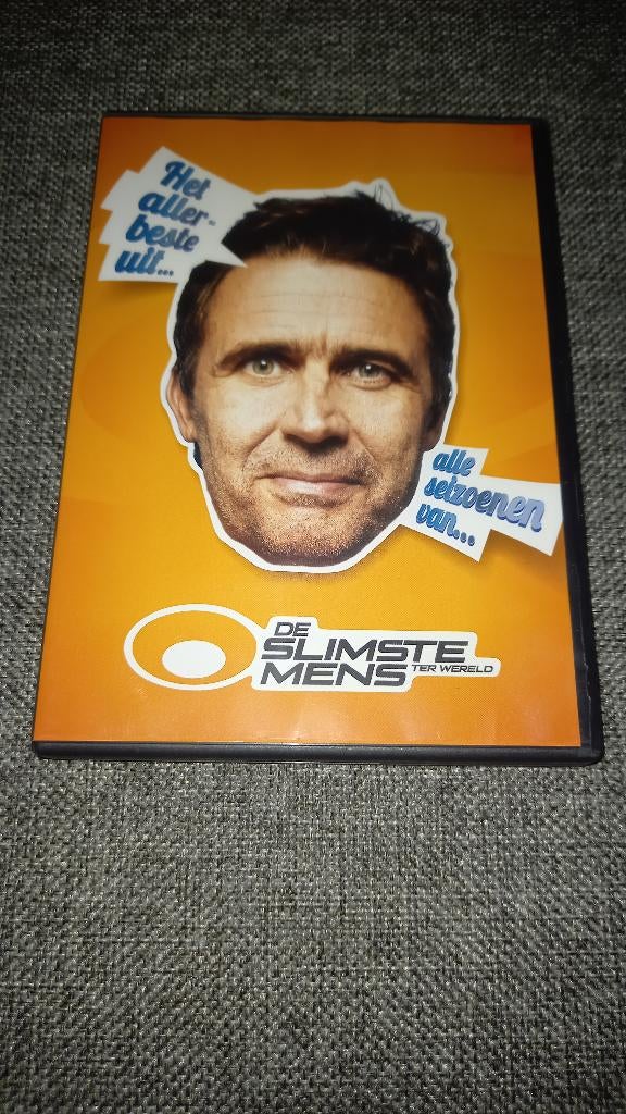 DVD Slimste Mens, Enlèvement ou Envoi, Utilisé