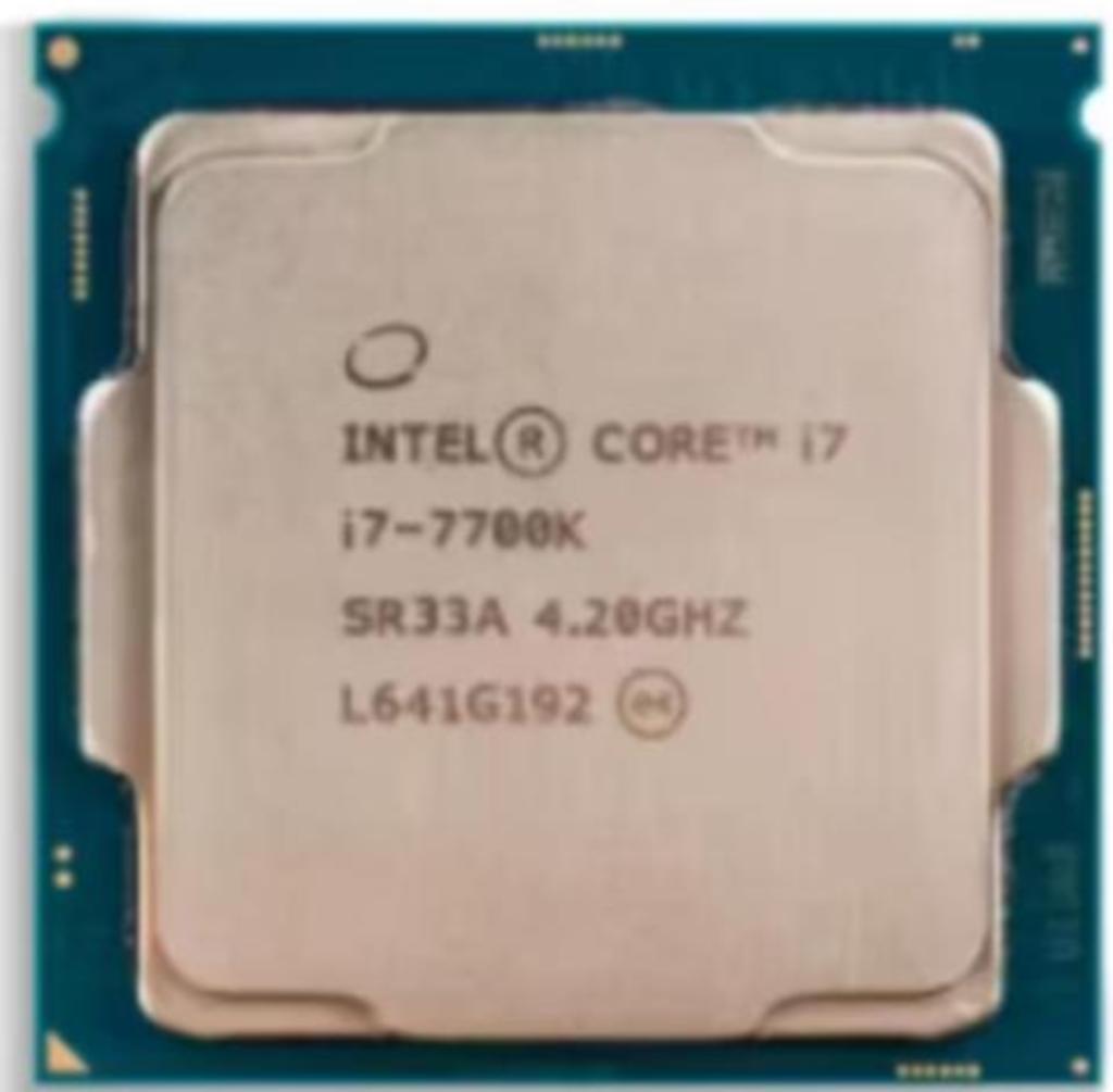 Intel Core i7 7700K 4.2GHz CPU met Socket LGA 1151, Computers en Software, Processors, Gebruikt, 4 Ghz of meer, Ophalen of Verzenden