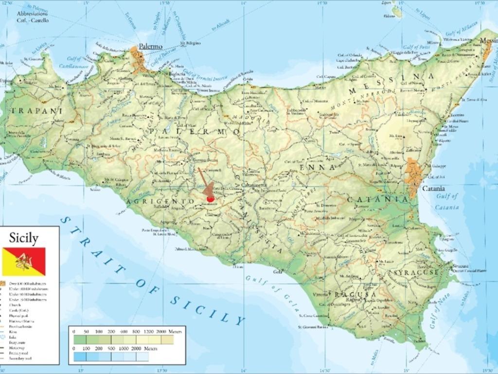 Vakantiehuis Sicilië, Immo, Dorp, 65 m², Woonhuis, Montedoro