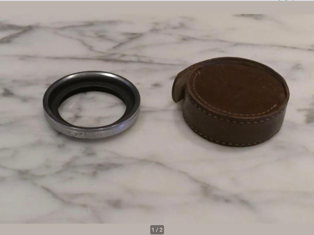 Kodak step-up ring series 7-8 met etui., Ophalen of Verzenden, 1940 tot 1960, Overige typen