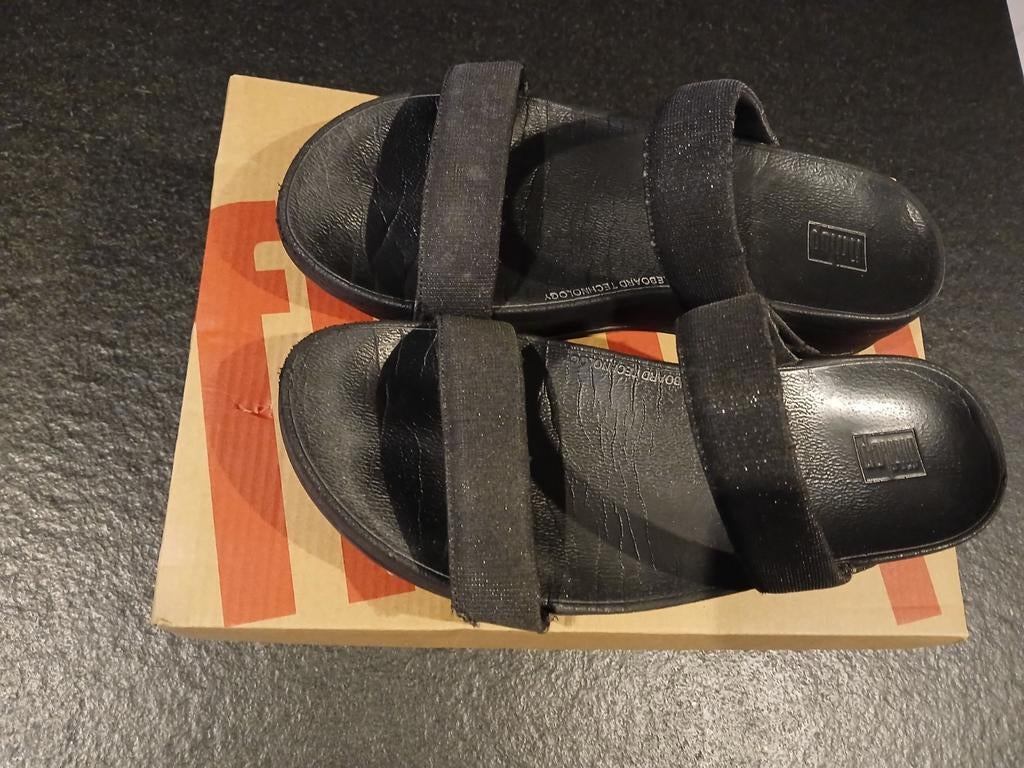 Fitflop slippers, Kleding | Dames, Schoenen, Zwart, FitFlop, Ophalen of Verzenden, Gedragen