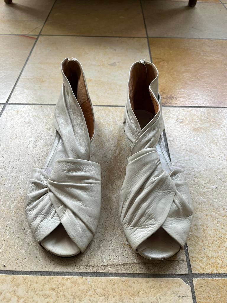 Sandales Maison Margiela, Kleding | Dames, Ophalen of Verzenden, Gedragen, Wit
