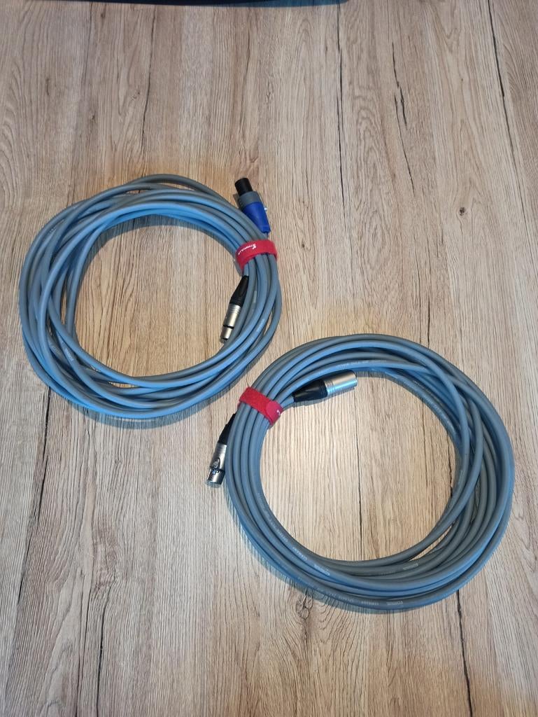 Cordial speaker cables (10 meter), Ophalen of Verzenden, Zo goed als nieuw, Speaker of Versterker